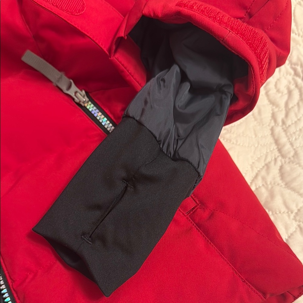 Spyder Vibrant Red Ski/Snowboard Jacket - Picture 7 of 13